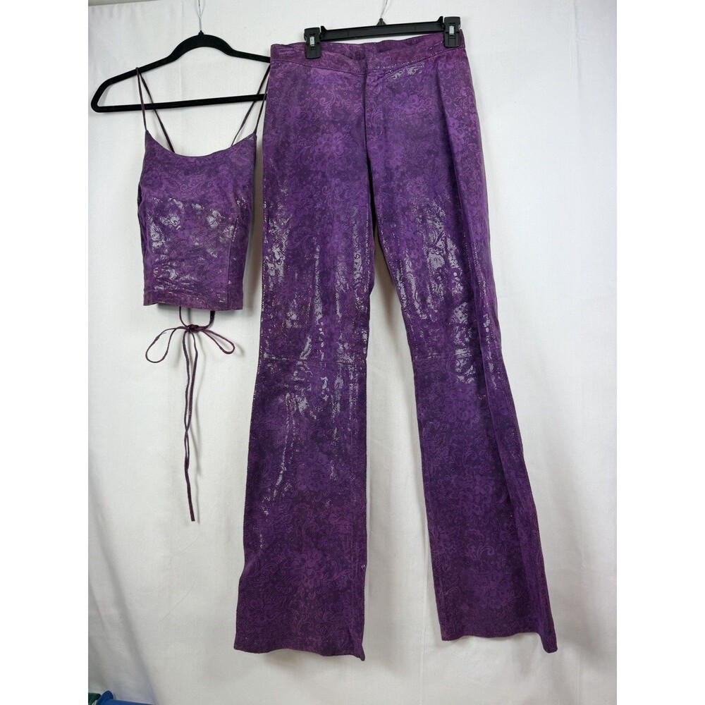 Purple Lace Pants only